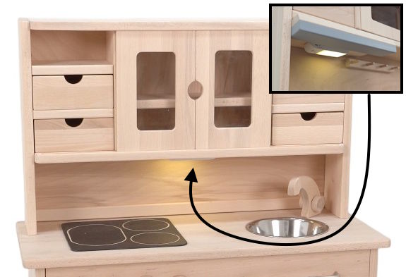 LED Lampe für Kinderküche